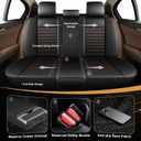 Seat Covers for Volkswagen Tiguan 2009-2026 2027 Full Set 5 Seats Leather
