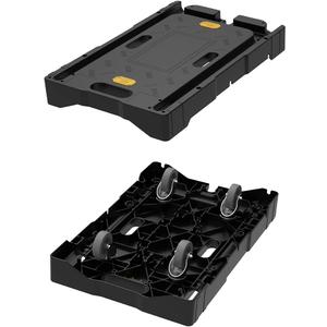 HBFBDRCT Furniture Dolly 4 Wheels Heavy Duty Plastic Dolly Cart, 330-lb Load Capacity Furniture Moving Dollies with 4 Wheels for Piano, Couch, Fridge, Washing Machine, Big Plant