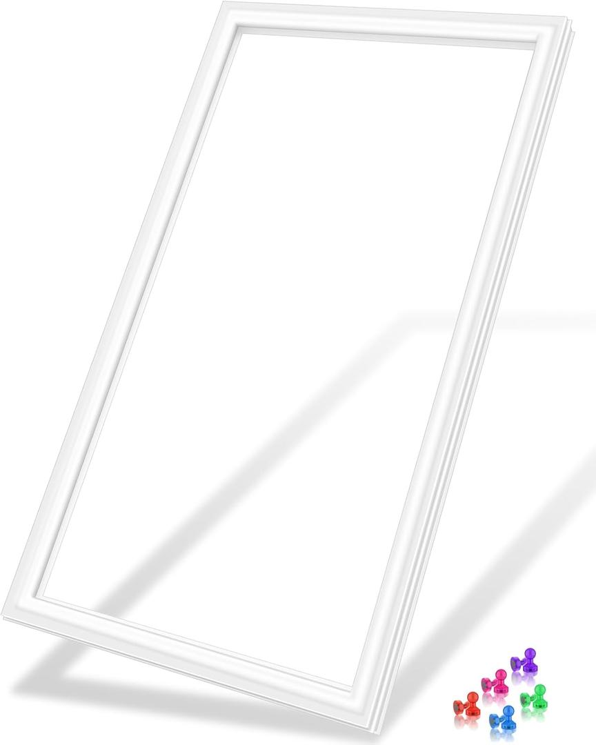 Upgraded 5304507199 Freezer Door Gasket Compatible with Frigidaire Freezer Door Gasket White 31"x65" 5304507208 Refrigerator Door Gasket Gibson Crosley Kenmore Frigidaire Upright Freezer Door Seal