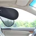 TFY Car Window Sunshine Blocker Sun Shade Protector for Baby & Kids - Fit Most of Vehicle, Most of Sedan, Ford, Chevrolet, Buick, Audi, BMW, Honda, Mazda, Nissan and Other