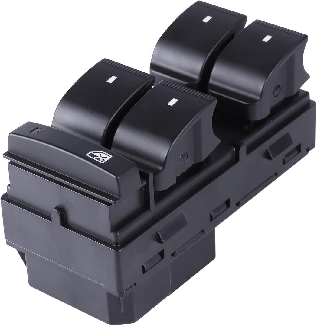 UYYE Driver Side Master Power Window Control Switch, Car Interior Accessories for 2007-2013 Chevrolet Silverado 1500 2500 3500 and GMC Sierra 1500 2500 3500, 2009-2011 HHR, 2009-2016 Traverse