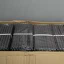 Goovilla Plastic Interlocking Deck Tiles, 36 Pack Balcony Flooring, 12"x12" Waterproof Outdoor Flooring All Weather Use, Patio Floor Decking Tiles for Porch Poolside Backyard Concrete, Dark Coffee