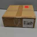 BAG BOX 100 Pack 5.9x3.1x8.25 Inch White Gift Bags with Handles,Bulk Kraft Paper Bags for Shopping, Retail, Merchandise, Wedding, Party Favors, Paper Grocery Sacks