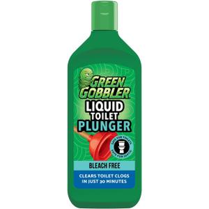 Green Gobbler Liquid Toilet Plunger | Clog Remover | Safe for Toilets and Septic (1 pack)