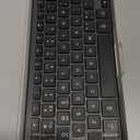 Bluetooth & 2.4GHz Wireless Keyboard, Ultra Quiet Low-Profile Compact Key Board for Windows/Mac, Silent Slim Keyboard's for PC, Laptop, Microsoft (Black) (Black Wireless Bluetooth Keyboard)