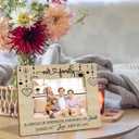 Family 4x6 Picture Frame, Family Reunion Gifts for Christmas Photo Frame, Gifts for Families Members Wooden Photo Picture Frames