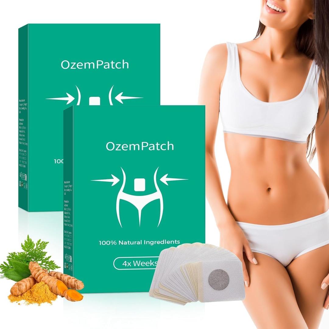 New RejuvaCare Ozem Patch for Women, Natural Ingredients Patchs for Body, Works All Over The Body Around The Clock, Gentle & Effective 60PCS (2pcs)