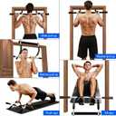 Doorway Pull Up Bar for Home Gym, Adjustable Width, Heavy-Duty Steel