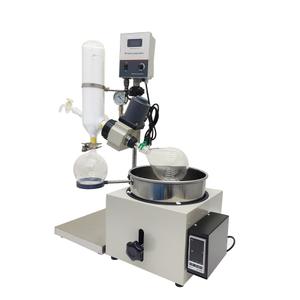 110V Laboratory Rotary Evaporator 2L Electric Vacuum Distillation System wtih 120mm Lift for Essential Oils & Lab,Precise Temperature Control