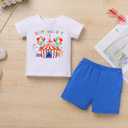 IBTOM CASTLE Baby Boys Half Birthday Outfits, 1/2 Birthday Clothes
