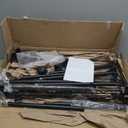 Simple Deluxe 3-Tier Heavy Duty Storage Shelves 750Lb Capacity, 24.02" D x 13.78" W x 31.98" H Shelving Unit for Pantry, Garage, Laundry and Kitchen, Black