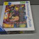 Ravensburger - Dream Library - 500 Piece Large Format Jigsaw Puzzle - Beautiful Colors and Intricate Details - Premium Quality - Puzzles for Adults