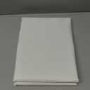 N&Y HOME Extra Wide Extra Long Fabric Shower Curtain Liner 108 x 84 inch, Hotel Quality, Washable, White Spa Bathroom Curtains with Grommets, 108x84