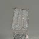 50 PCS Curtain Track Hooks, Curtain Hooks for Curtain Rod Traverse Rod Slides White Plastic Curtain Hooks Curtain Pin Hooks Slide Curtain Track for Curtain Rod Replacement Parts Curtains Traverse