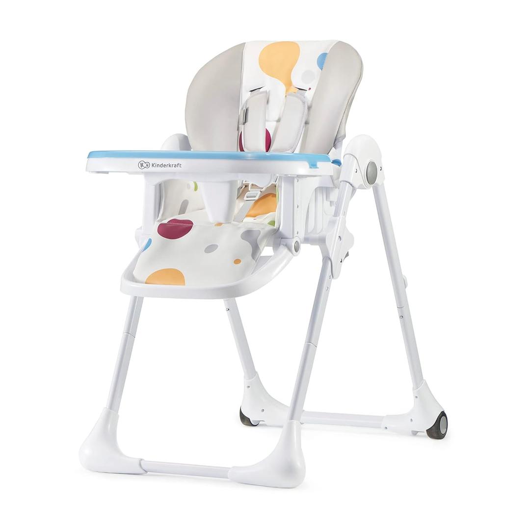 Kinderkraft Yummy Highchair, Baby Chair, Multicolor