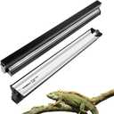 T5 10.0 UVB Reptile Light Fixture, 39W 34" T5 UVA/UVB Fluorescent Tube Bulb for Bearded Dragon, Tortoise, Leopard Gecko, Desert Lizards