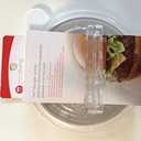 2 x Jacent Plastic Hamburger Press, 1 EA