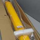YITAMOTOR Safety Bollard Post, 42" x 4.5" Steel Bollards, Parking Bollard for Warehouse, Yellow, 1PACK