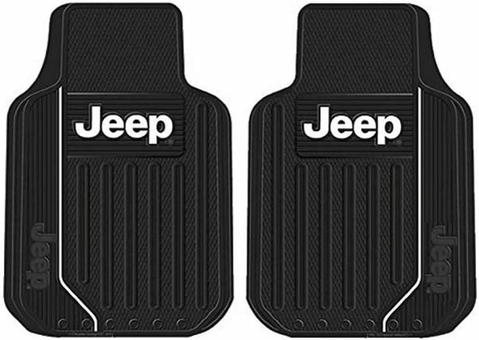 Plasticolor 001469R01 Jeep Black Universal Floor Mat