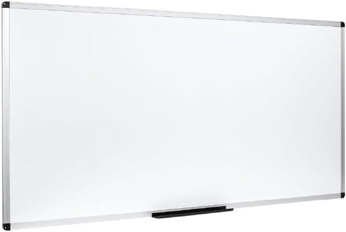 Mr. Pen- Magnetic Dry Erase Board for Wall, 24" x 48", Silver Aluminum Frame, Large White Board Dry Erase with Marker Tray & Mounting Hardware