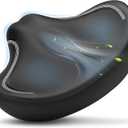 New Noseless Oversized Bike Seat, Extra Wide Comfort Pure Memory Foam Bicycle Seat Cushion, Compatible Saddle Replacement with Electric Bike, Exercise, Cruiser, Road Bike for Men & Women