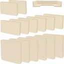 14Pieces Patio Cushion Covers Replacement Outdoor Couch Cushions Covers Splashproof Sofa Slipcovers Set with Zippers,Patio Furniture Protector Cover Only(Beige, 25.625.63.94inches)