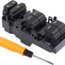 ApplianPar Front Driver Side Window Switch with Door Lock Switch for Honda Civic 2016-2021