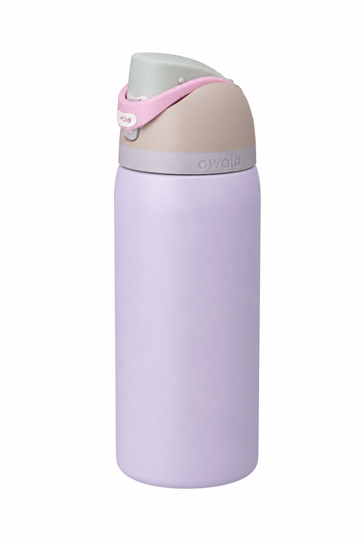Owala Disney Princess FreeSip Insulated Stainless Steel Water Bottle with Straw for Sports and Travel, BPA-Free Sports Water Bottle, 24 oz, Multicolor