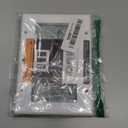 [2 Pack] BESTTEN 3-Gang Decorator Wall Plate, GFCI Outlet and Dimmer Switch Cover with 3 Decorator Openings, Standard Size, H4.53 x L6.38, Unbreakable Polycarbonate, UL Listed, White