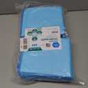 MED PRIDE Disposable Chux Pads 23in X 36in, Super Absorbent Bed Pads for Incontinence, Underpads for Adults, Kids, Pets (50 Count (Pack of 1) Blue/White)