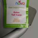 NOVA Extra Tall Cane, Silver