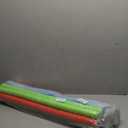 12 Pcs Pool Swim Noodles with Tapes, 1.5 x 30 Inch DIY Foam Light Swords Toys, Bright Jumbo Swimming for Pools (Green, Blue, Red)