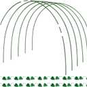 MAXPACE Greenhouse Hoops for DIY Grow Tunnels Less Than 2.7ft Wide, Rust-Free Fiberglass Support Hoops Frame for Garden Fabric, Plant Support Garden Stakes, Gardening Supplies, 25pcs