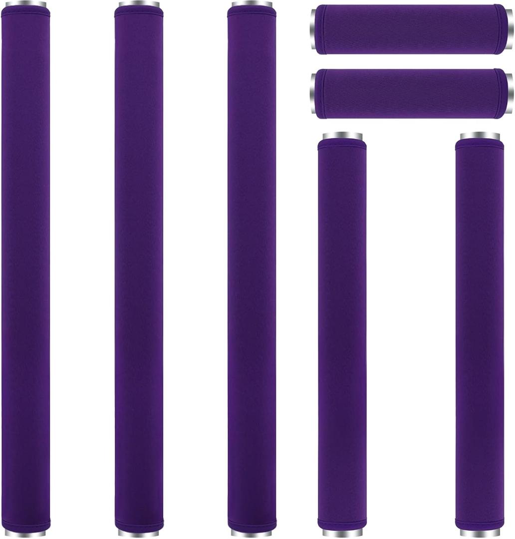 7Pcs Refrigerator Door Handle Cover Washable Kitchen Appliance Decor Handles Fridge Oven Microwave Dishwasher Antiskid Protector, Keep Off Fingerprints Food Stains (Purple)