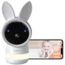 ARENTI Baby Camera, Indoor Security Camera for Pet/Dog with Phone App, 4MP 2.4G/5G WiFi Wired in Home, 360°Pan/Tilt Motion Tracking, Temp/Humidity Sensor, Cry Detection, Lullabies, Night Light (A4)