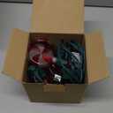 Vintage Peppermint Christmas Lights-10.5FT 10 LED Connectable Candy Cane String Lights for Indoor Christmas Decorations, Classic Holiday Decor for Xmas Tree, Mantel, Garland & Bedroom