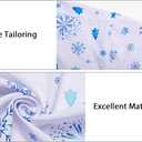 DiBanGu Mens Christmas Dress Shirts for Men Long Sleeve Button Down Xmas Shirts for Party Prom Perform S-3XL (Blue)