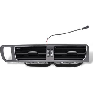 Car Center Console Dashboard Louver Conditioning Vent Assembly Compatible with Q5 2010-2017 Replace 8R1820951GWVF 8R1820951L