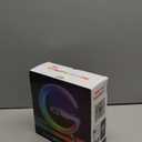 Smart Table Lamp with 4-in-1 Wireless Charger, Night Light, Bluetooth Speaker, Alarm Clock, App Control, Office, Bedroom, Home Decor (Black)