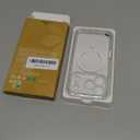 Miracase Magnetic for iPhone 17 Pro Case 6.3" [Compatible with MagSafe] Full-Body Phone Case with Built-in Glass Screen Protector & Camera Control,Drop Proof iPhone 17 Pro Cover, Clear