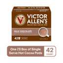 Victor Allen's Coffee Milk Chocolate Hot Cocoa, 42 Count, Single Serve K-Cup Pods for Keurig K-Cup Brewers (EXP 03/04/28)