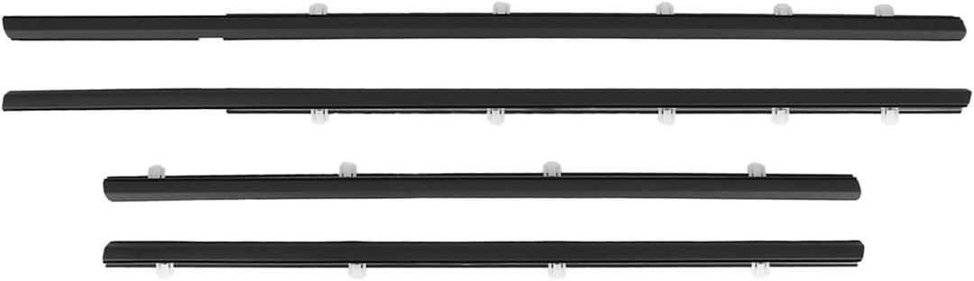 Window Belt Molding Trim Weatherstrip Seal for Honda Odyssey 2009-2014