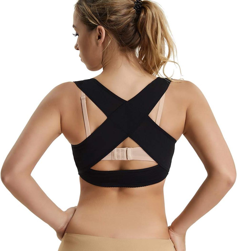 JOYSHAPER Chest Brace Up for Women Posture Corrector Shapewear Vest Tops Bra Support Shaper