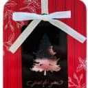 Surface Packaging Red Foil Tree Gift Card Holder Tin