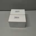 2 x 16Pcs Double Compartment Snack Containers, Reusable with Lid, 2 Compartment Lunch Box, Travel Size Condiments, Sauce Containers