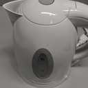 OVENTE Electric Kettle, 1.7L Fast Boiling Water Heater for Coffee or Tea, BPA Free with Water Level Gauge, Auto Shut-Off, Boil-Dry Protection, Indicator Light and Removable Filter, White KP72W