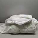 Ultra Soft Twin XL Size Mattress Topper - Viscose Made from Bamboo Pillow Top Mattress Pad for Back Pain Relief - Naturally Cooling for Hot Sleepers, Green