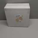 LIYH 60 Pcs Pink Plastic Plates with Gold Disposable Plates Includes: 30 Dinner 10.25" and 30 Dessert Plate 7.5" Gold Plastic Baby Shower Plate Set