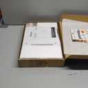 White Bread Box for Kitchen Countertop, Modern Counter Breadbox for Homemade Bread, Large Corner Bread Storage Container for Sourdough Loaf Organizers and Storage (White Bamboo Wood)