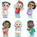 Moonbug CoComelon Character Yard Signs with Metal Stakes, 18" Tall